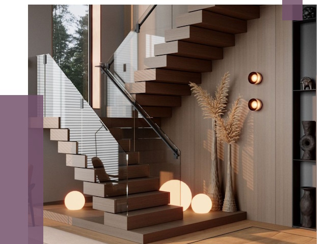 Изготовление и монтаж лестниц в Аксае от 86335 руб. | ПРОЛЁТ-Акс