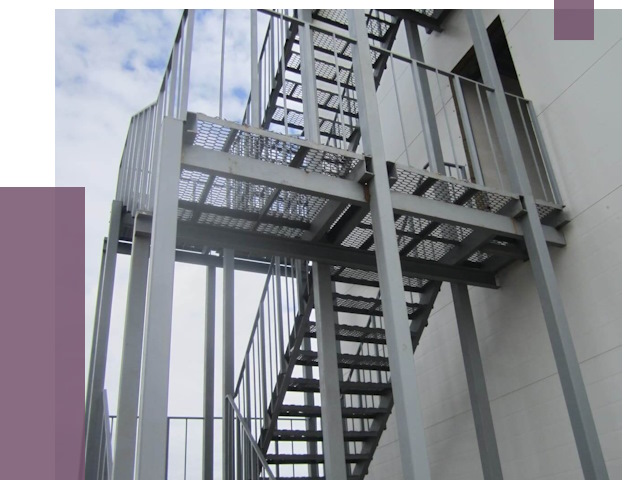 Монтаж пожарных лестниц в Аксае от 7719 руб.