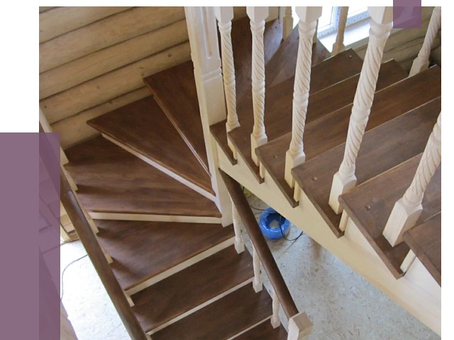 Реставрация деревянных лестниц в Аксае от 4266 руб.