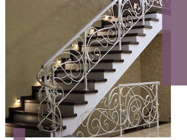 Кованые лестницы под ключ в Аксае — изготовление и монтаж