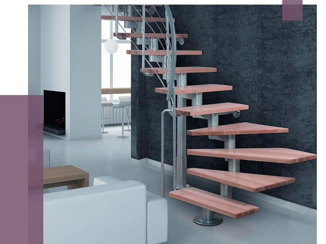 Модульные лестницы в Аксае от 16759 руб. — купить в ПРОЛЁТ-Акс