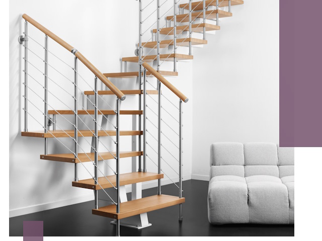 Модульные лестницы под ключ в Аксае — монтаж и изготовление