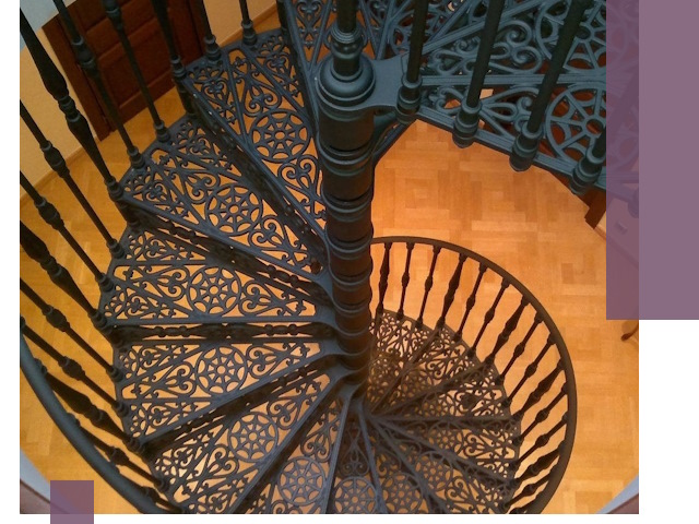 Винтовые лестницы под ключ в Аксае: производство и монтаж