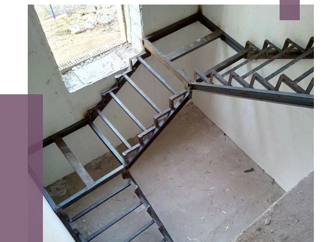 Монтаж лестниц на металлокаркасе в Аксае от 12696 руб. — ПРОЛЁТ-Акс