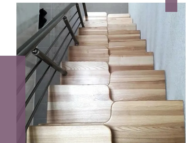 Лестницы гусиный шаг в Аксае от 12950 руб. под ключ | ПРОЛЁТ-Акс