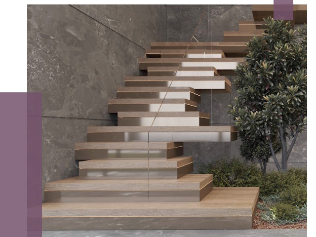 Современные лестницы в Аксае от 13712 руб. | ПРОЛЁТ-Акс