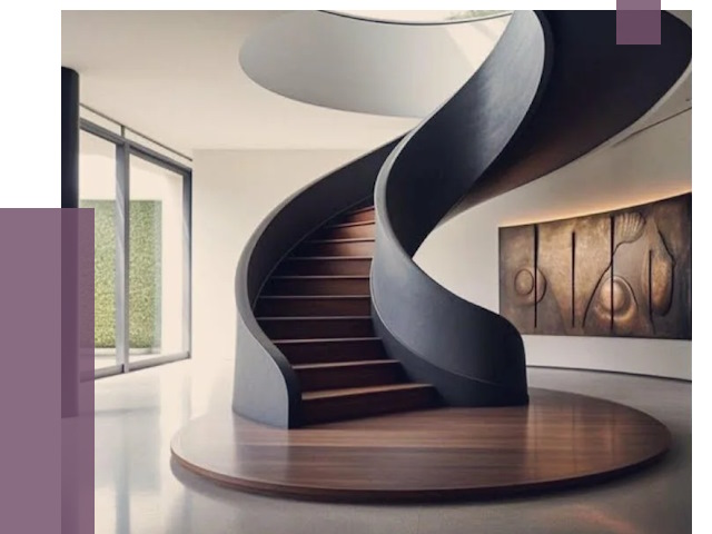 Элитные лестницы под заказ в Аксае от 187905 руб. — ПРОЛЁТ-Акс