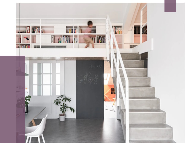 Лестницы для двухуровневой квартиры в Аксае от 175208 руб. | ПРОЛЁТ-Акс