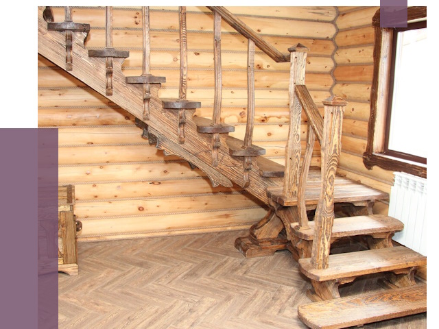 Лестницы в баню в Аксае от 18994 руб. — изготовление | ПРОЛЁТ-Акс