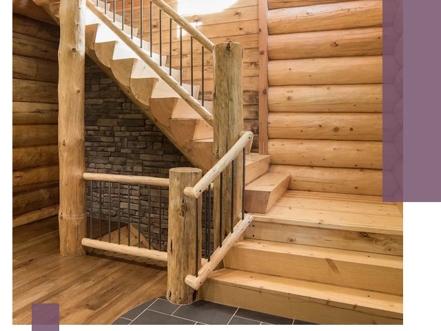 Лестницы в баню под заказ и профессиональный монтаж в Аксае