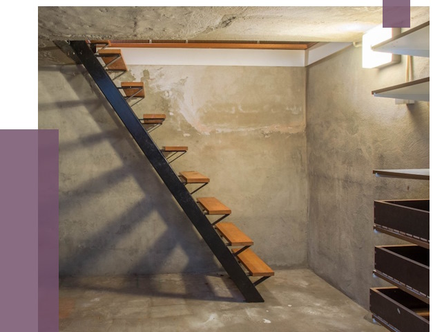 Лестницы в подвал в Аксае от 13052 руб. — монтаж | ПРОЛЁТ-Акс