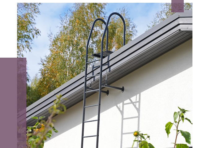 Лестницы на крышу в Аксае от 18994 руб. — монтаж и монтаж ПРОЛЁТ-Акс