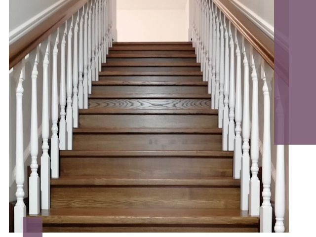 Лестницы из ясеня на заказ в Аксае — изготовление и монтаж