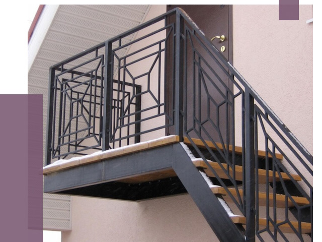 Металлические перила в Аксае от 4266 руб.  | ПРОЛЁТ-Акс