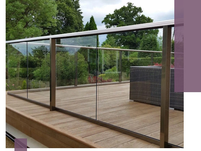 Алюминиевые перила на заказ в Аксае — монтаж и гарантия