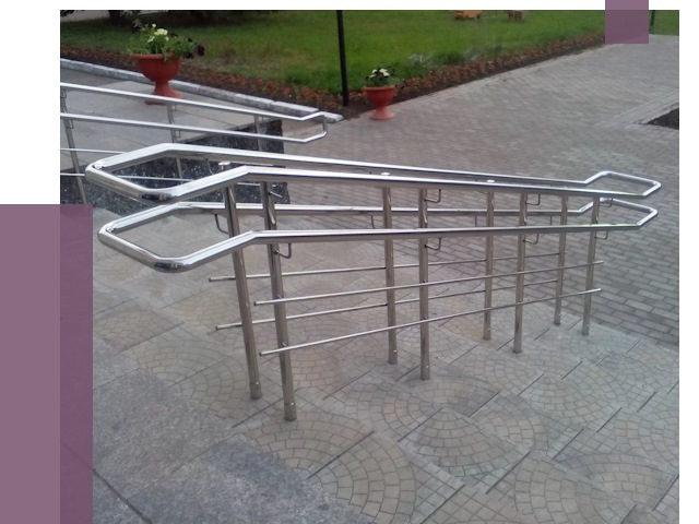 Перила для инвалидов в Аксае от 7536 руб. под ключ | ПРОЛЁТ-Акс