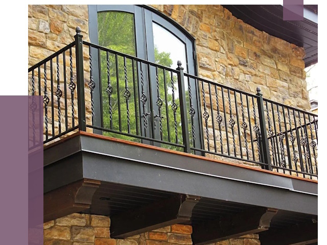 Балконные ограждения в Аксае от 7973 руб. — купить | ПРОЛЁТ-Акс