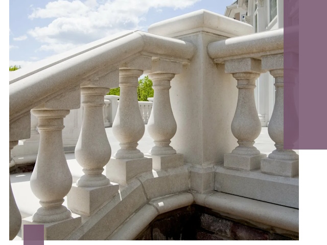 Балюстрады из металла и камня под ключ в Аксае