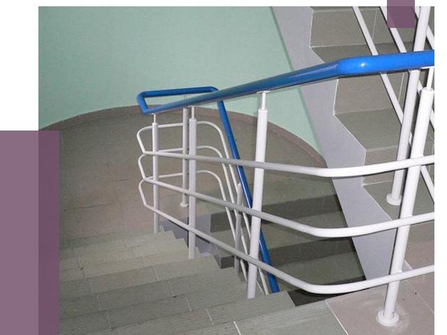 Перила в подъезде в Аксае — установка и замена от 7364 руб. | ПРОЛЁТ-Акс