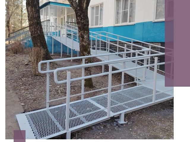 Пандусы под ключ в Аксае: изготовление, монтаж и демонтаж