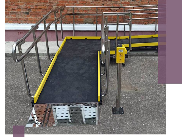 Изготовление наклонных пандусов для инвалидов в Аксае