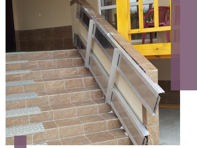 Откидные пандусы под ключ в Аксае — монтаж и демонтаж