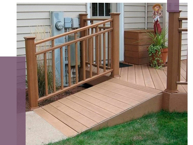 Пандус на крыльцо в Аксае под ключ от 7719 руб.