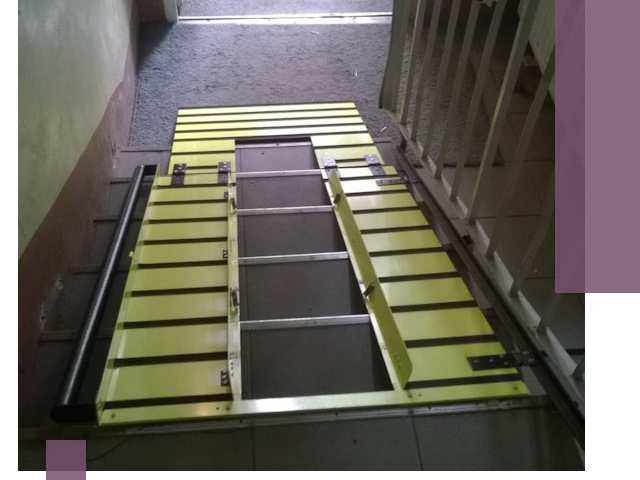 Профессиональный монтаж пандуса в подъезд в Аксае