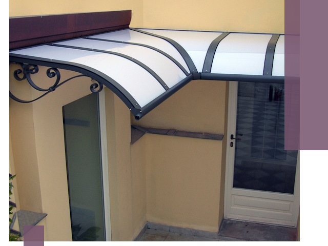 Монтаж козырьков любой сложности в Аксае под ключ