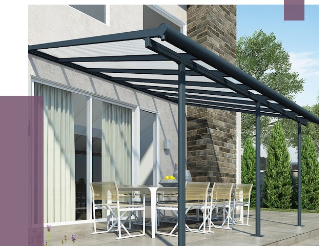 Навесы пристенные в Аксае от 9040 руб. — монтаж и установка | ПРОЛЁТ-Акс