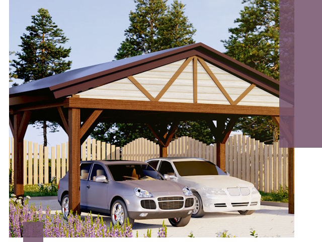 Навесы для автомобиля в Аксае — изготовление и монтаж