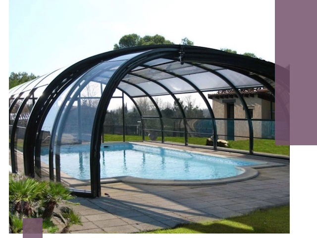 Навесы для бассейна в Аксае: изготовление и монтаж под ключ