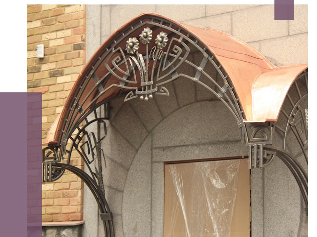 Арочные козырьки в Аксае от 14474 руб. 