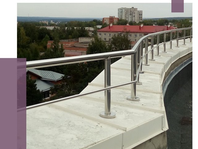 Парапеты и ограждения кровли в Аксае от 4926 руб. 