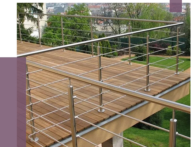 Алюминиевые парапеты в Аксае под ключ от 7719 руб. 