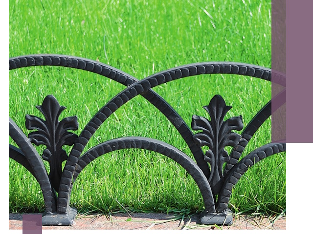 Декоративные металлические бордюры под ключ в Аксае