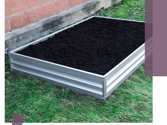 Металлические бордюры для грядок в Аксае: прочность и аккуратность