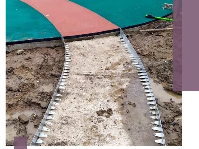 Металлические бордюры для дорожек в Аксае — монтаж и изготовление