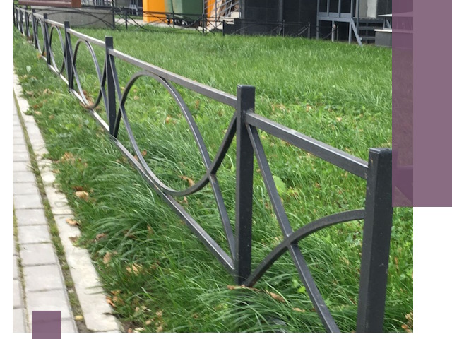 Газонные ограждения из металла в Аксае — монтаж и продажа
