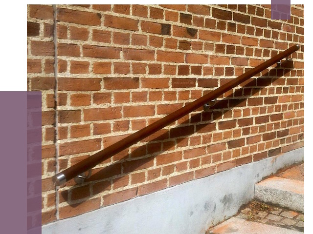 Изготовление пристенных поручней в Аксае от 4418 руб. — ПРОЛЁТ-Акс