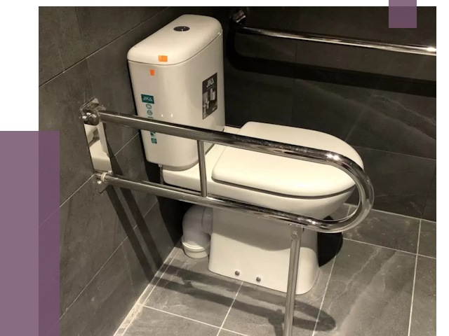 Поручни для санузлов в Аксае от 4266 руб. | ПРОЛЁТ-Акс