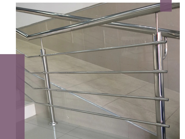 Изготовление поручней из нержавеющей стали в Аксае